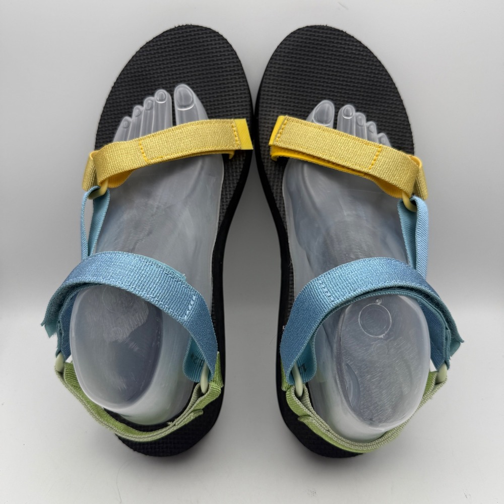 Teva Midform Universal Sandals Womens 12 Multi Color Platform Strappy - Picture 5 of 8